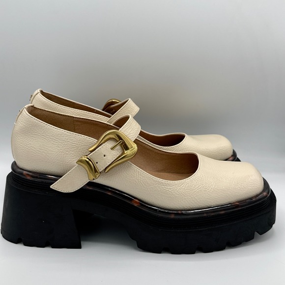 Circus NY by Sam Edelman Shoe 10 Mary Jane Platform Lug Sole - Picture 4 of 13